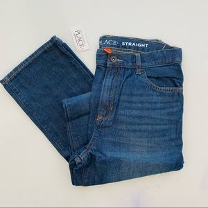 Children’s Place boys jeans 18 slim. Adjustable waist. Straight leg.